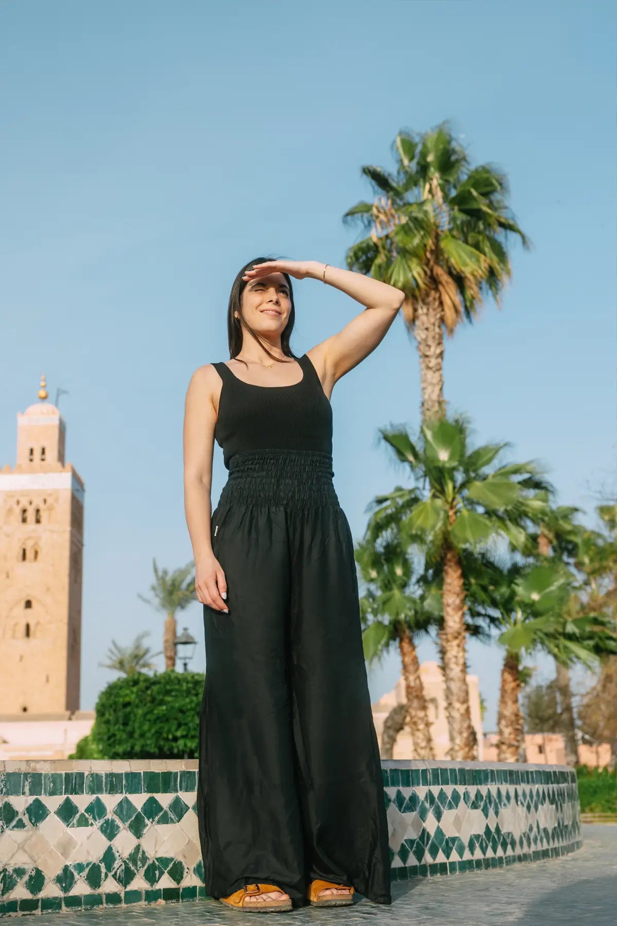 Cooling Palazzo Trousers