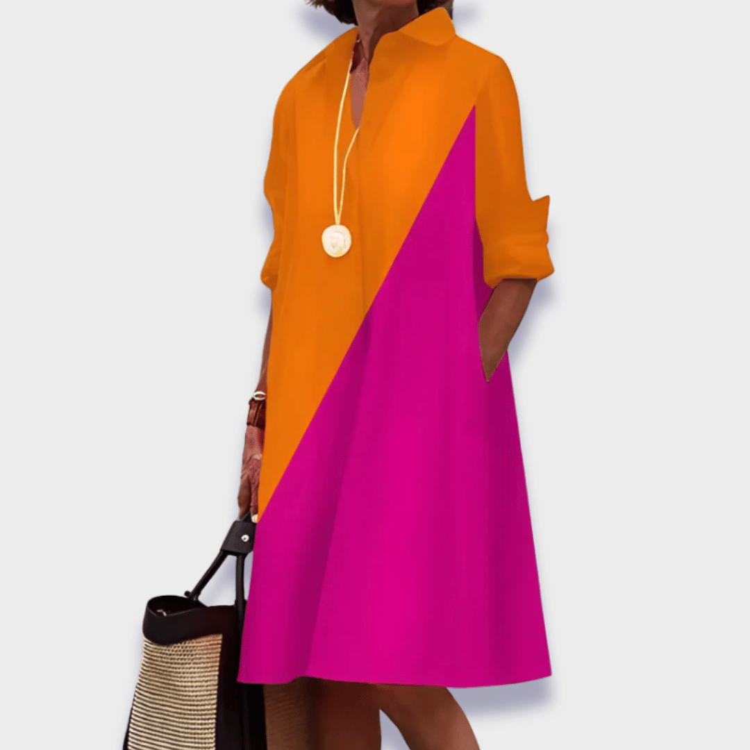 Effortless Elegance Polo Dress