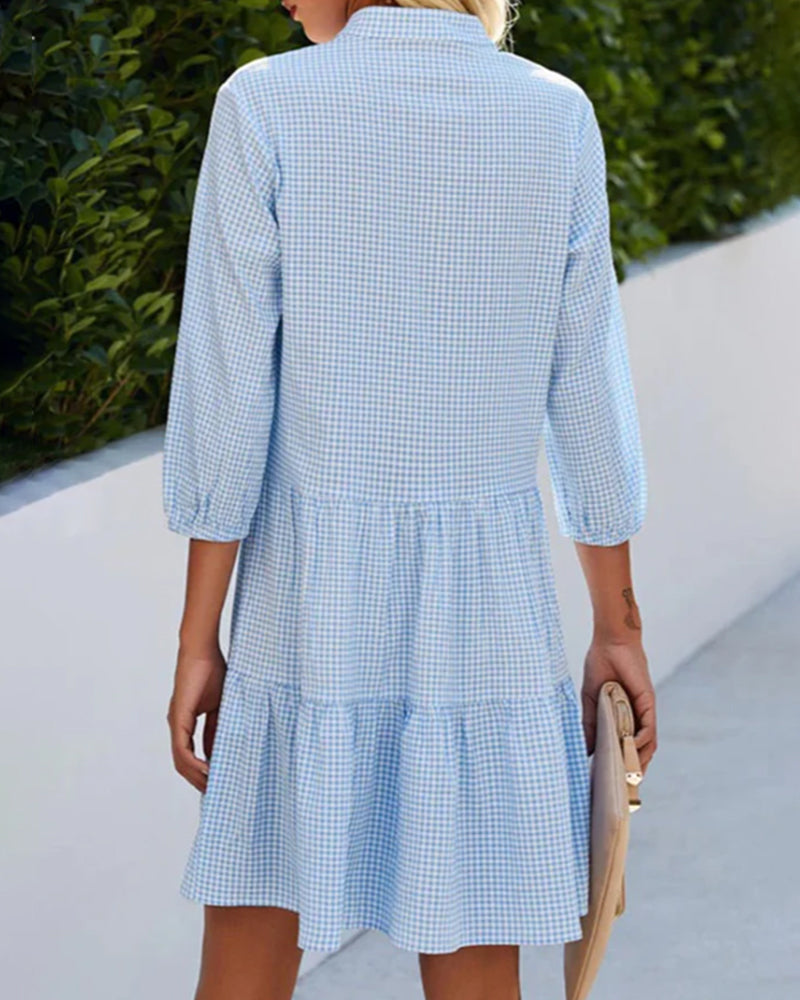 Sophisticated Flow Midi Dress