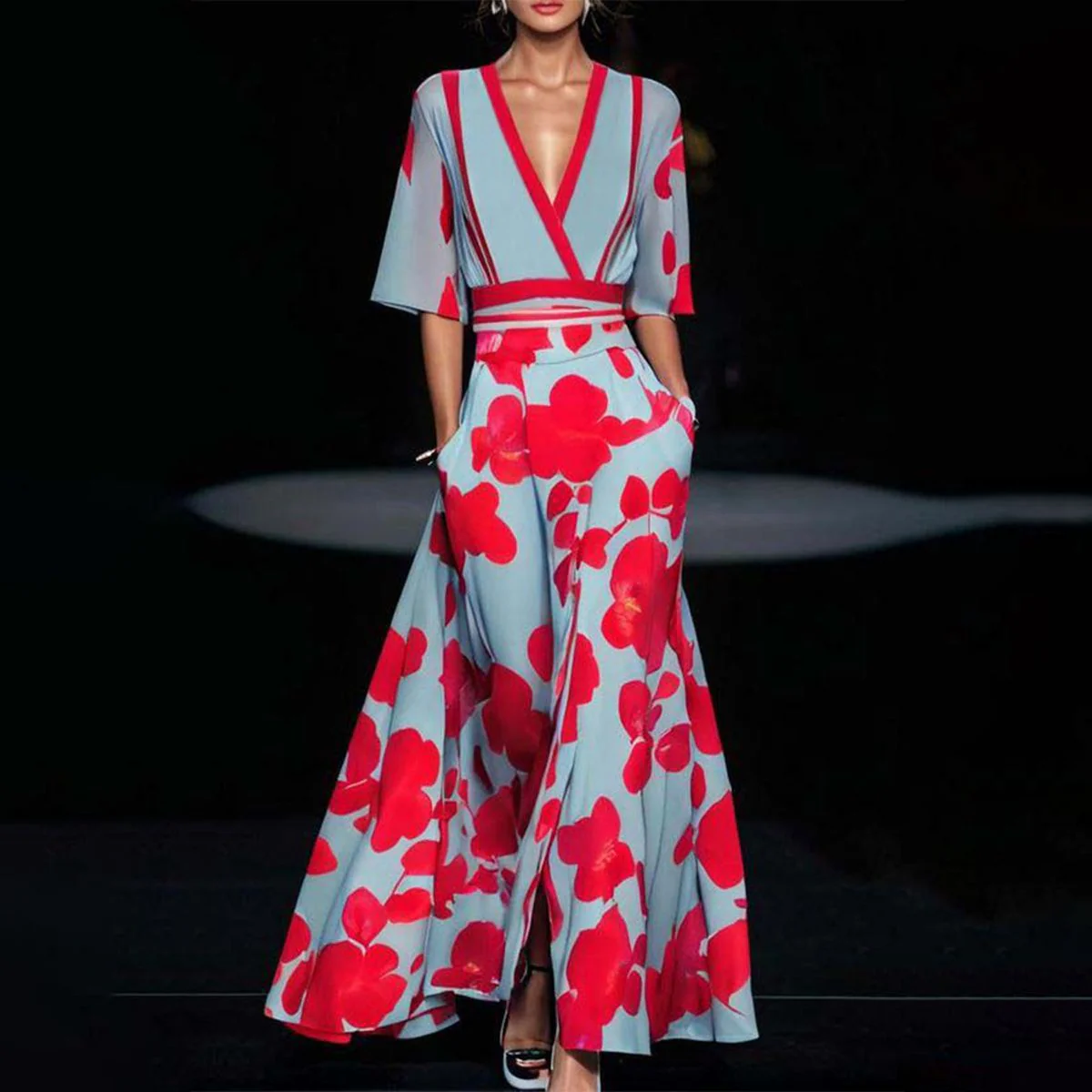 Effortless Elegance Floral Dress