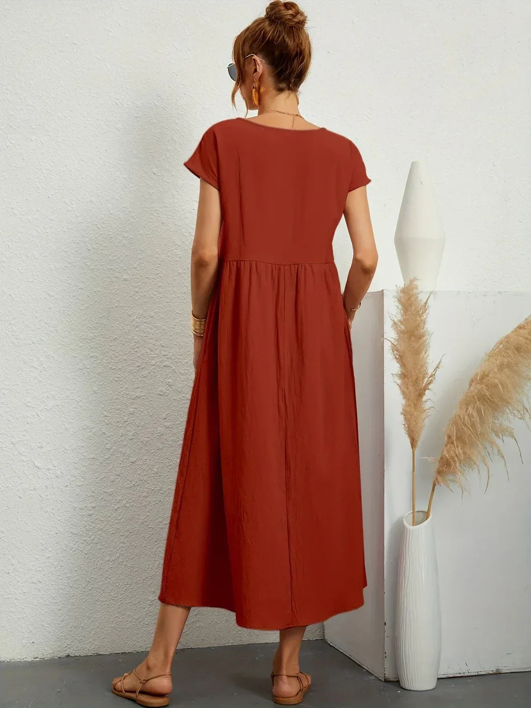 Elegance-Infused Comfort Dress