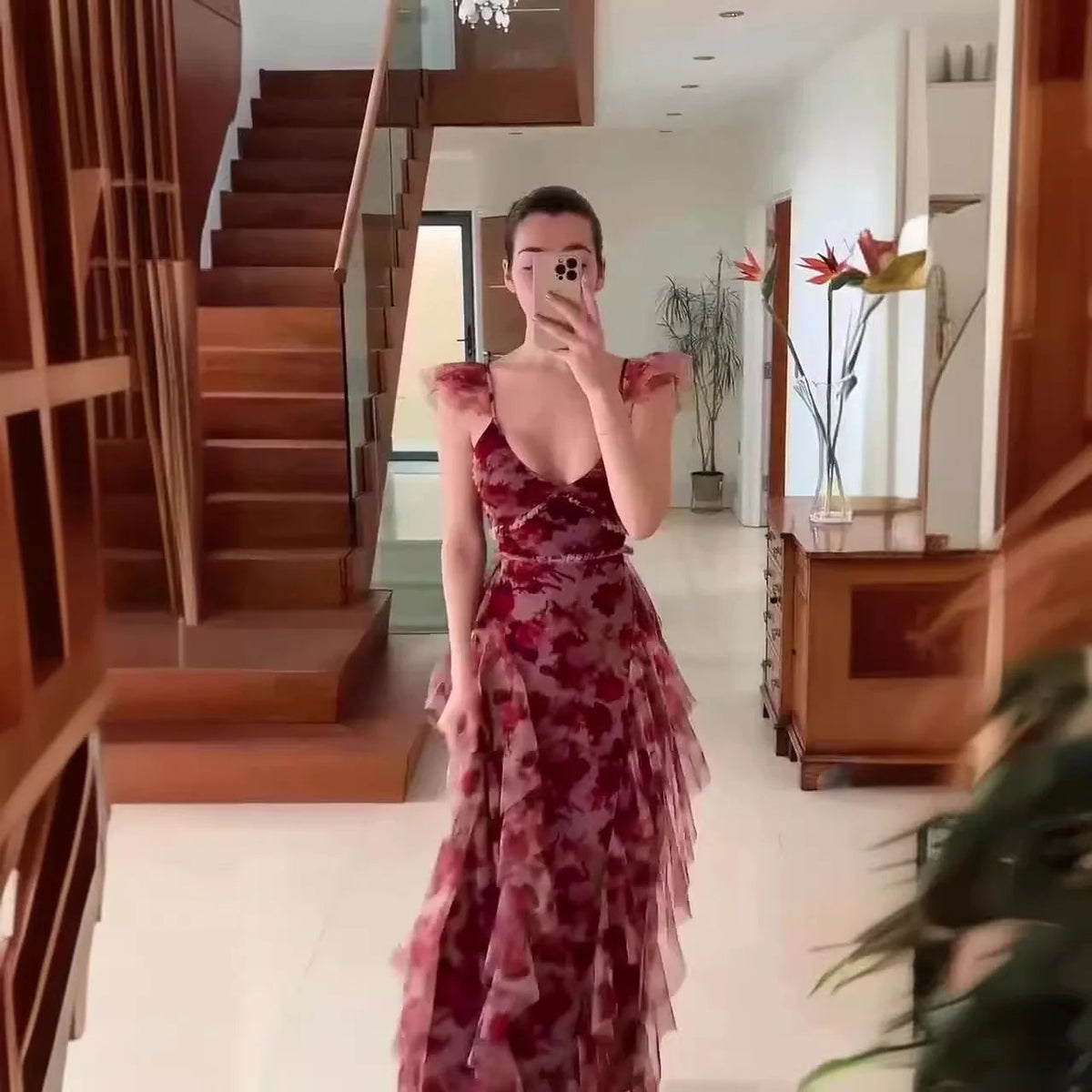 Unveil Your Elegance Floral Dress