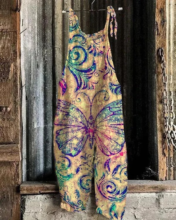 Cooling Butterfly Dungarees