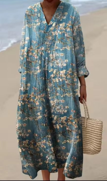 All-Day Floral Dress for Effortless Elegance