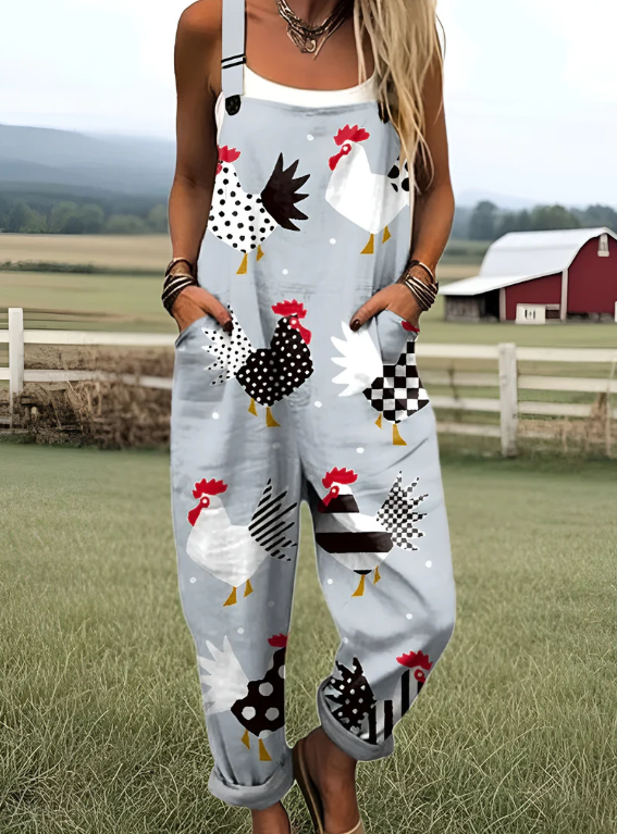 Vintage Comfort Jumpsuit