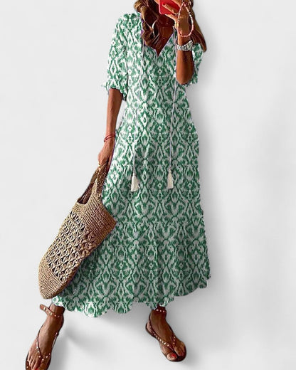 Flowy Boho Maxi Dress