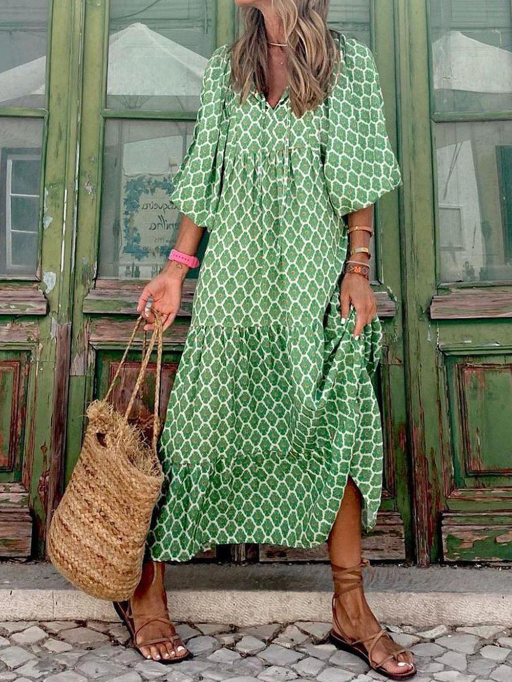 Flowy Boho Dress for Effortless Style
