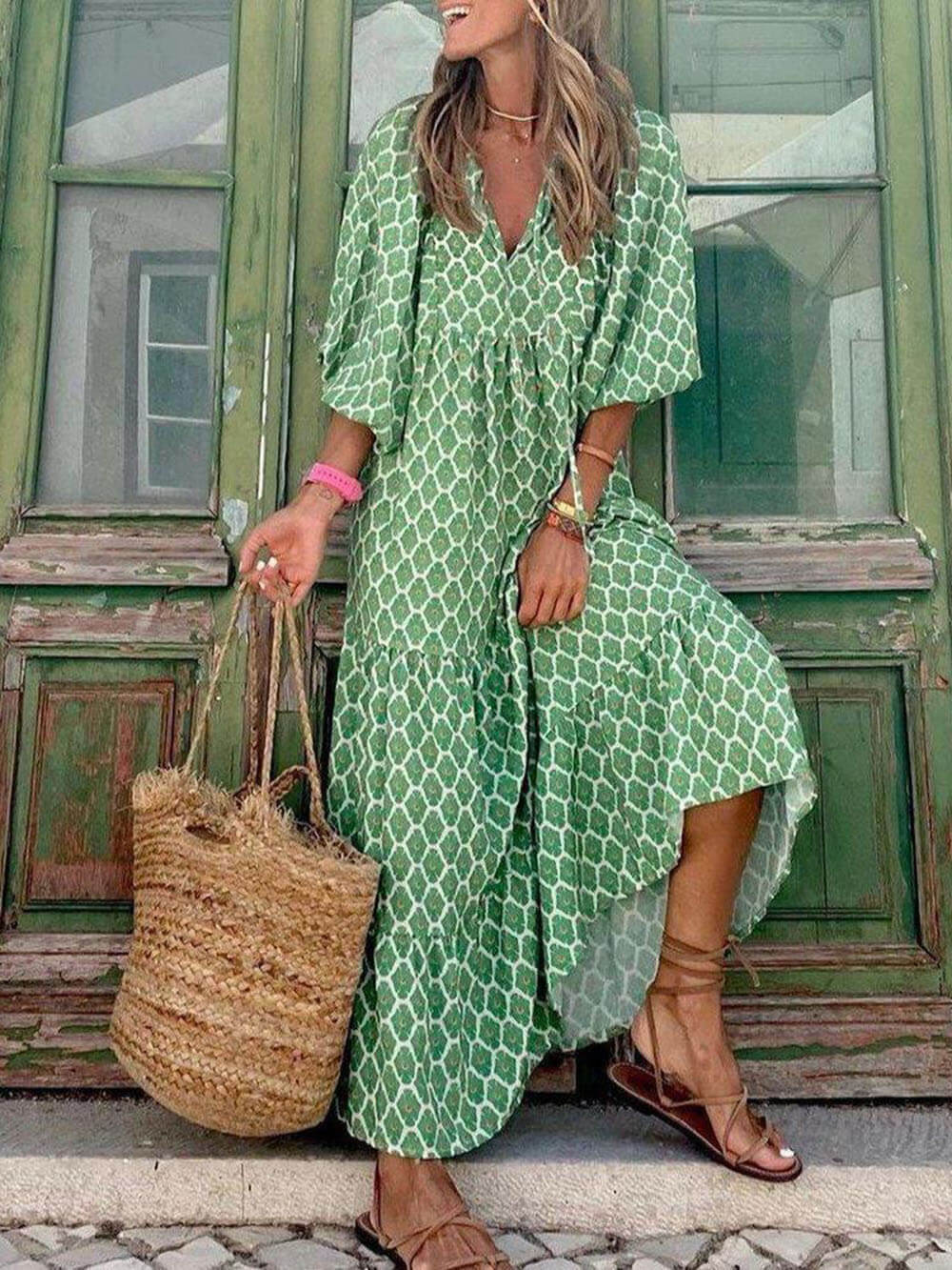 Flowy Boho Dress for Effortless Style