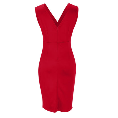 V-Neck Glamour Dress