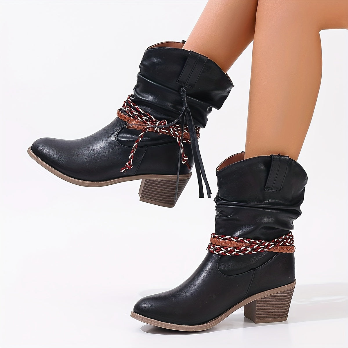 Easy-On Block-Heel Boots