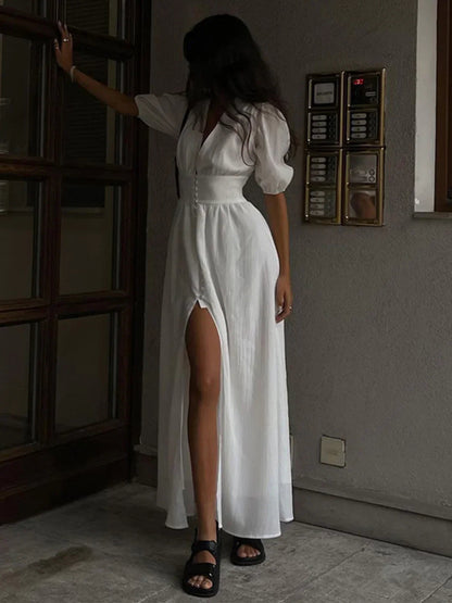 Waist-Defining Dress