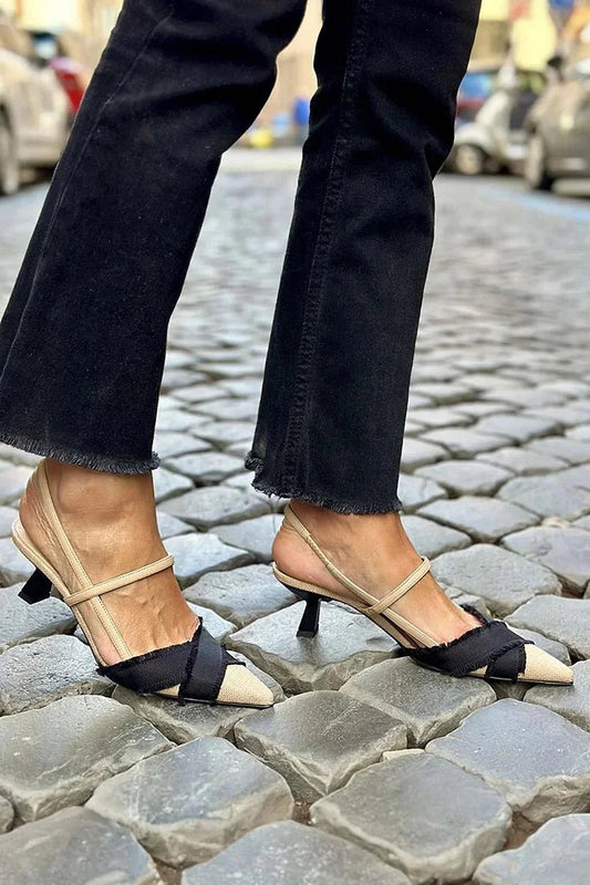 Chic Contemporary Slingback Shoes
