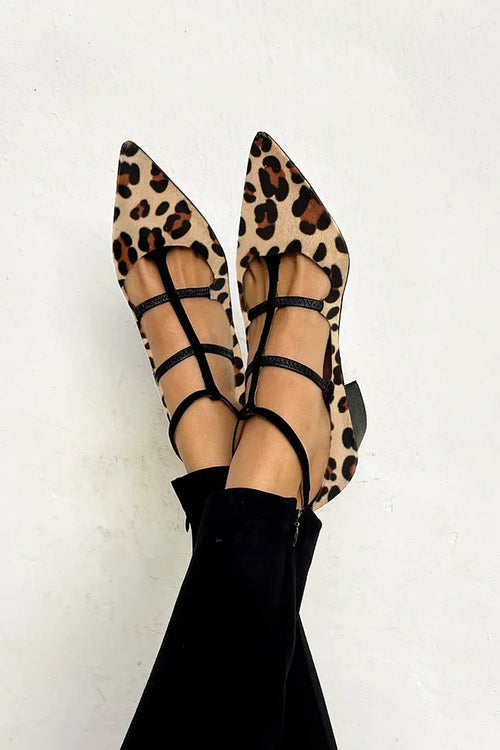 Animalier Confidence Ballerinas
