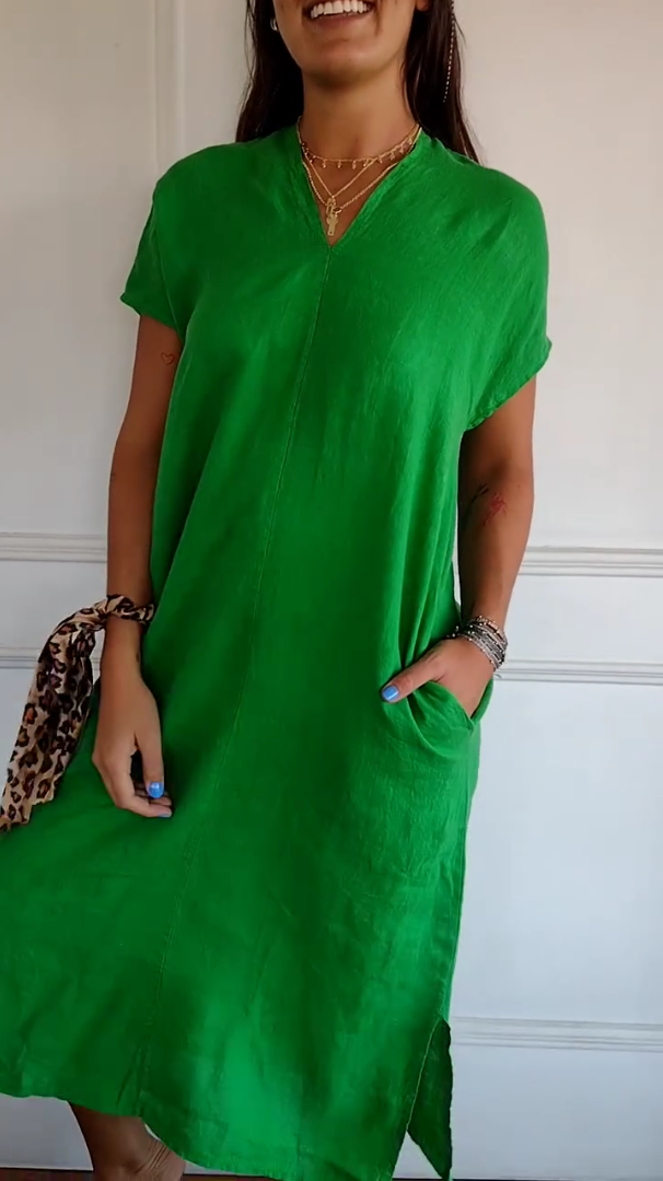 Effortless Tummy Confidence Dress