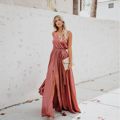 Elegant Halter Summer Dress