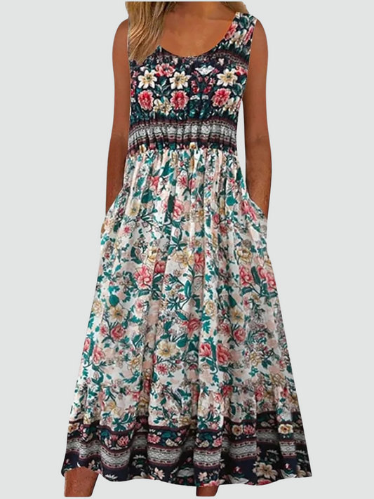 Effortless Boho Chic Summer Dress