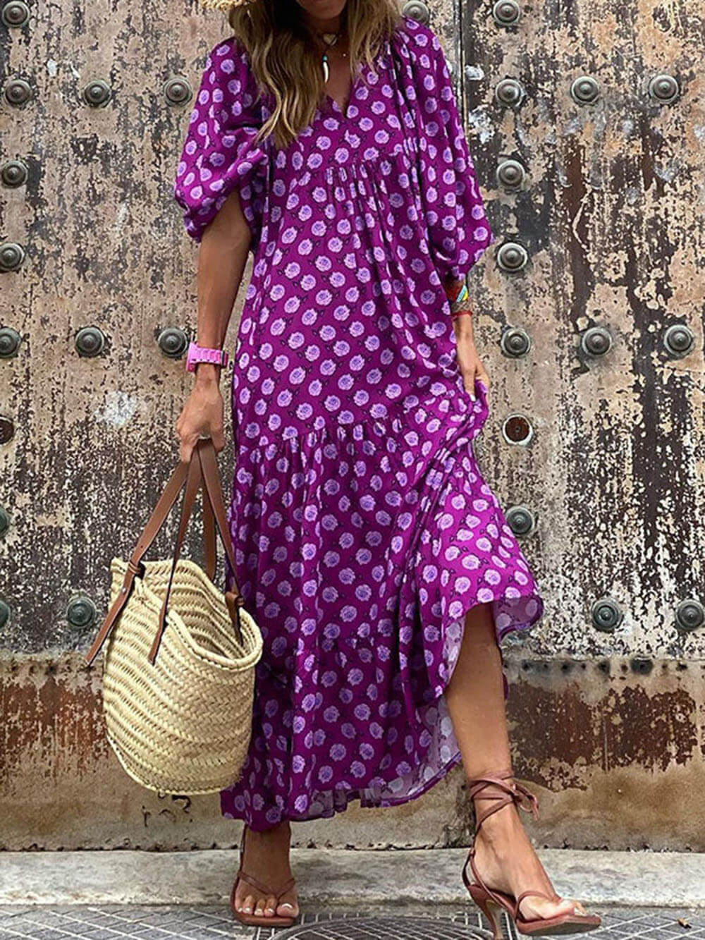 Flowy Boho Dress for Effortless Style