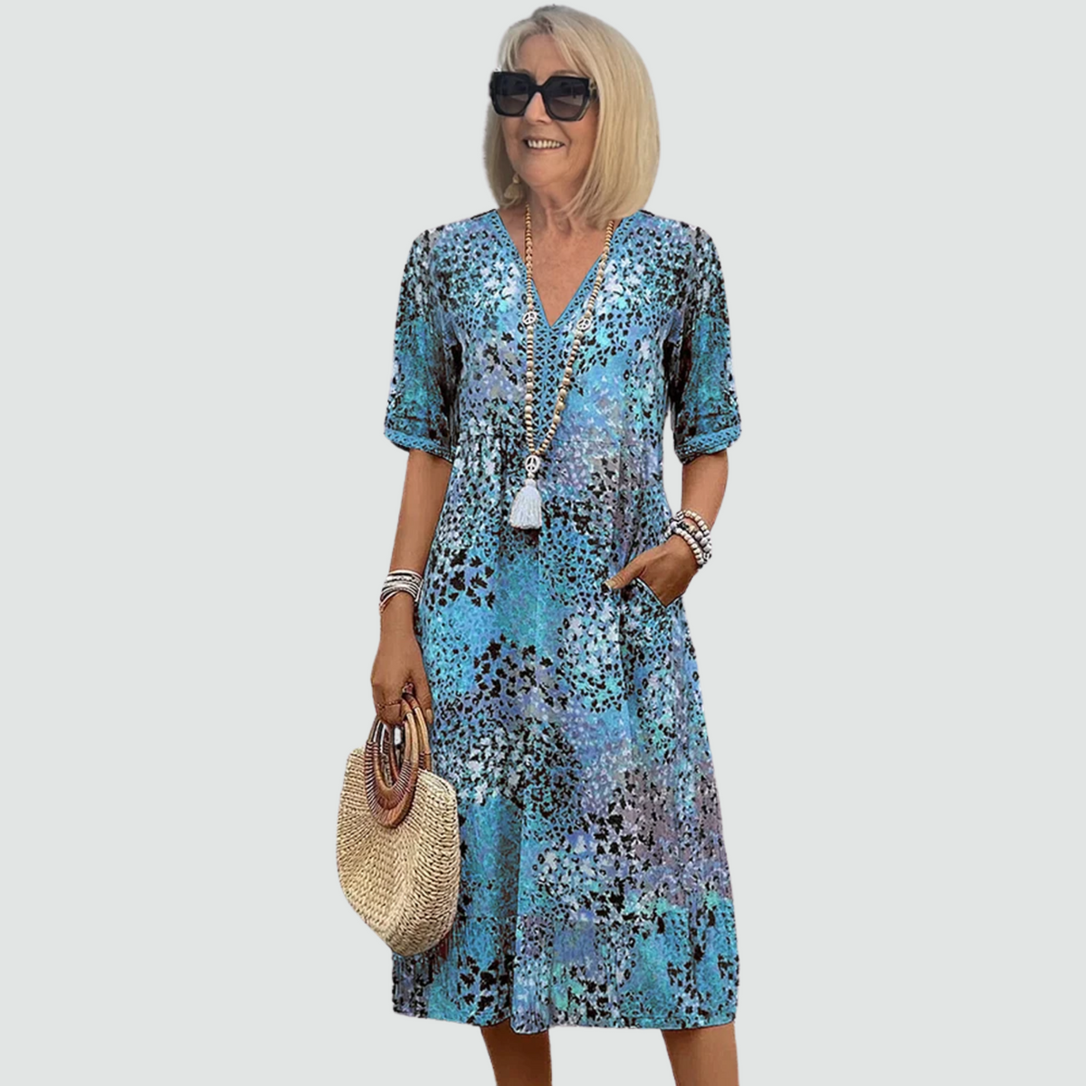 Bold Confidence Midi Dress