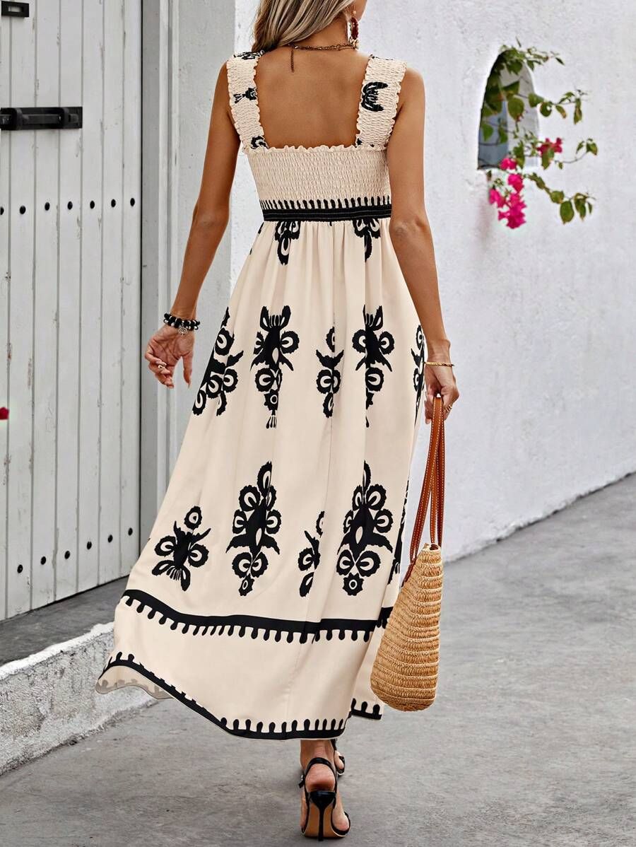 Breezy Boho Beach Escape Dress