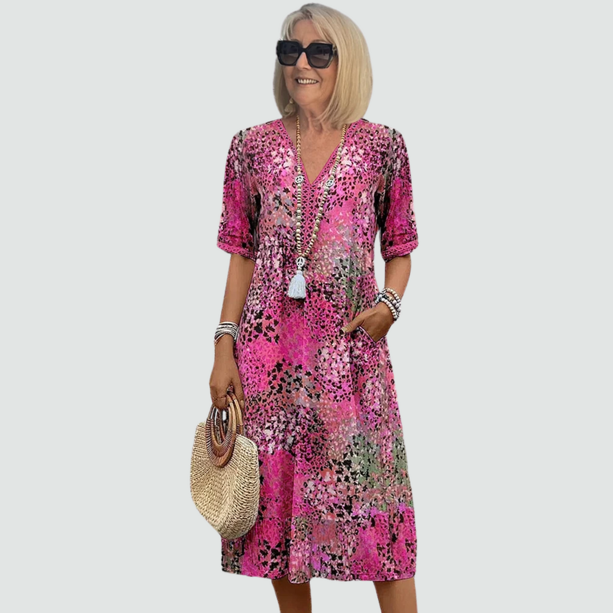 Bold Confidence Midi Dress