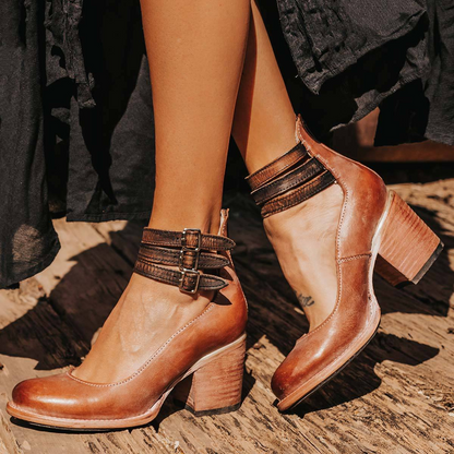 Ginevra Chic-Strap Heels