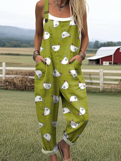 Vintage Flora Jumpsuit