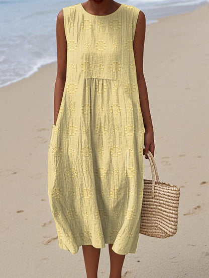 Elegant-Breeze Summer Dress