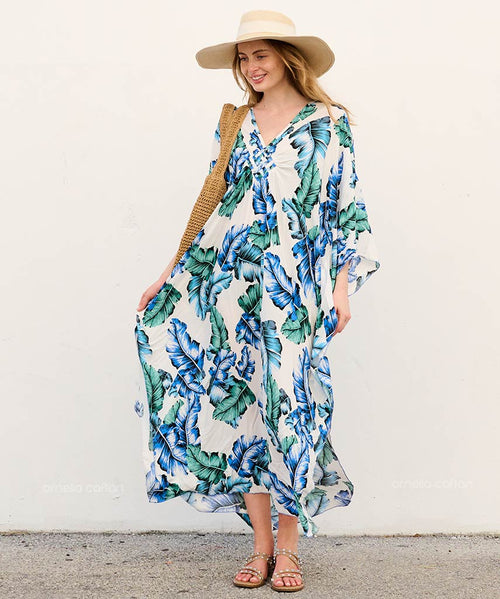 Eco-Soft Caftan Dress