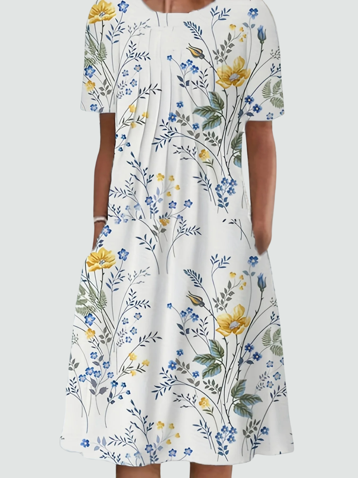 Elegant Floral Midi for Effortless Style