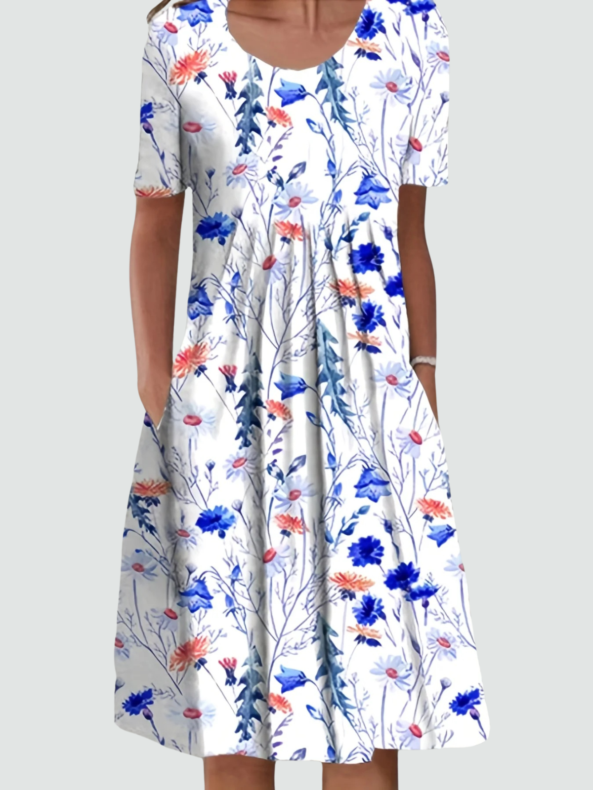 Elegant Floral Midi for Effortless Style