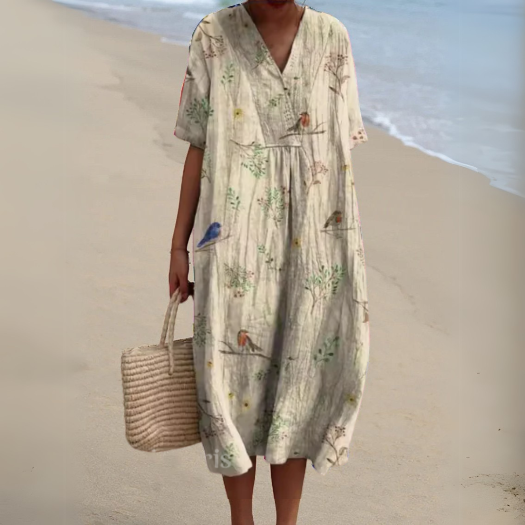 Breezy Floral Summer Dress