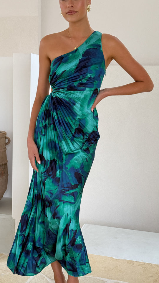 Showstopper Floral Elegance Maxi Dress