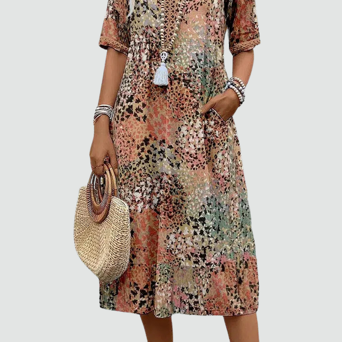 Bold Confidence Midi Dress