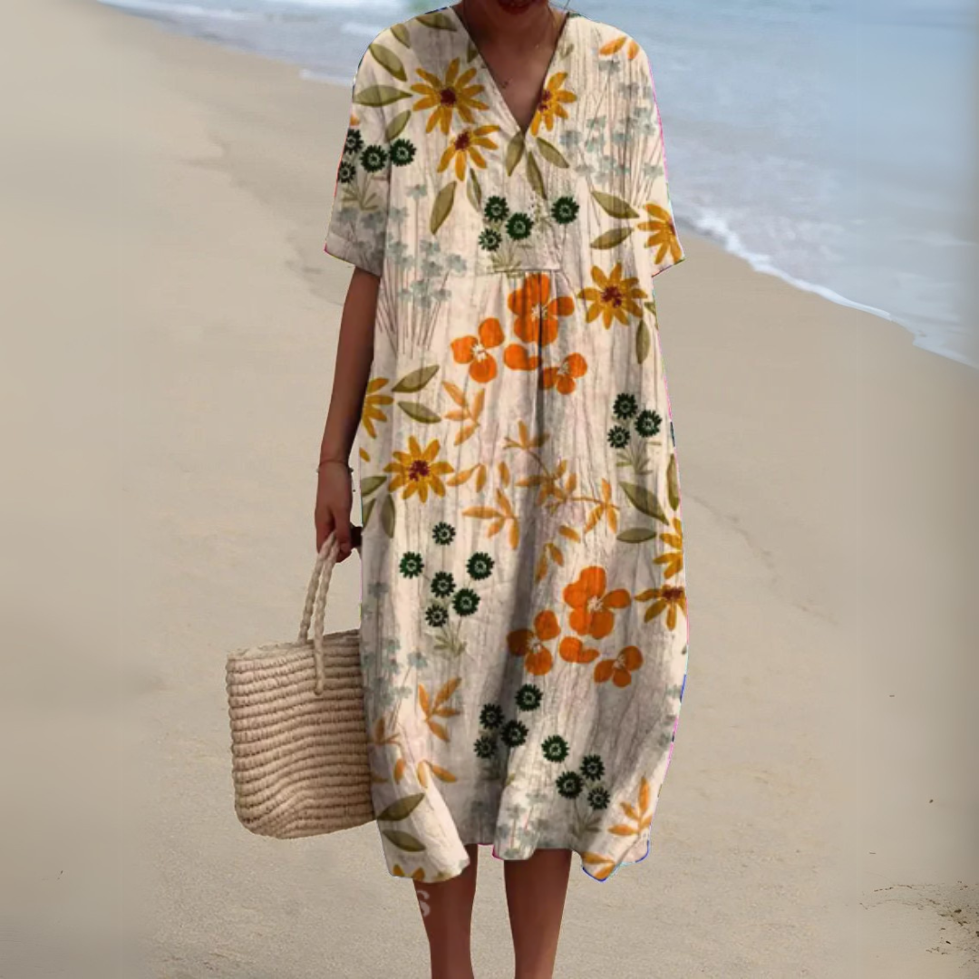 Breezy Floral Summer Dress