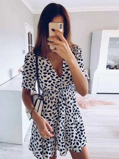Summer Charm Wrap Dress