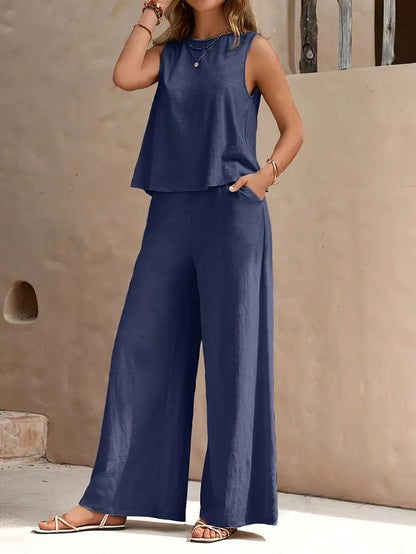Easy-Care Blouse Set