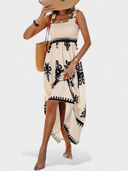 Boho-Chic Maxi Dress