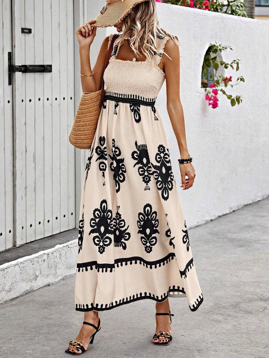 Breezy Boho Beach Escape Dress