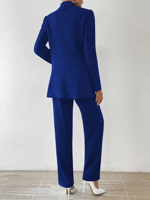 Elegant Long-Sleeve Suit