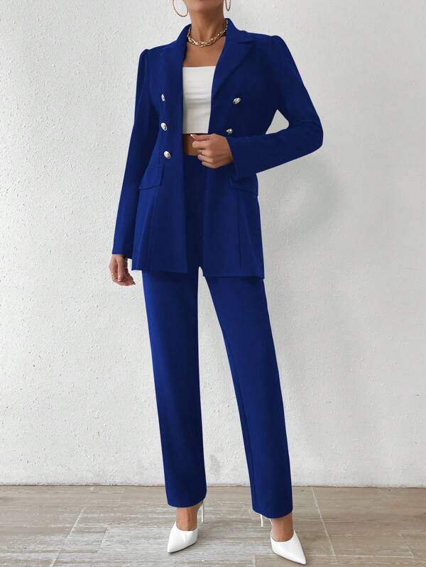 Elegant Long-Sleeve Suit