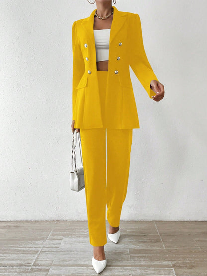 Elegant Long-Sleeve Suit