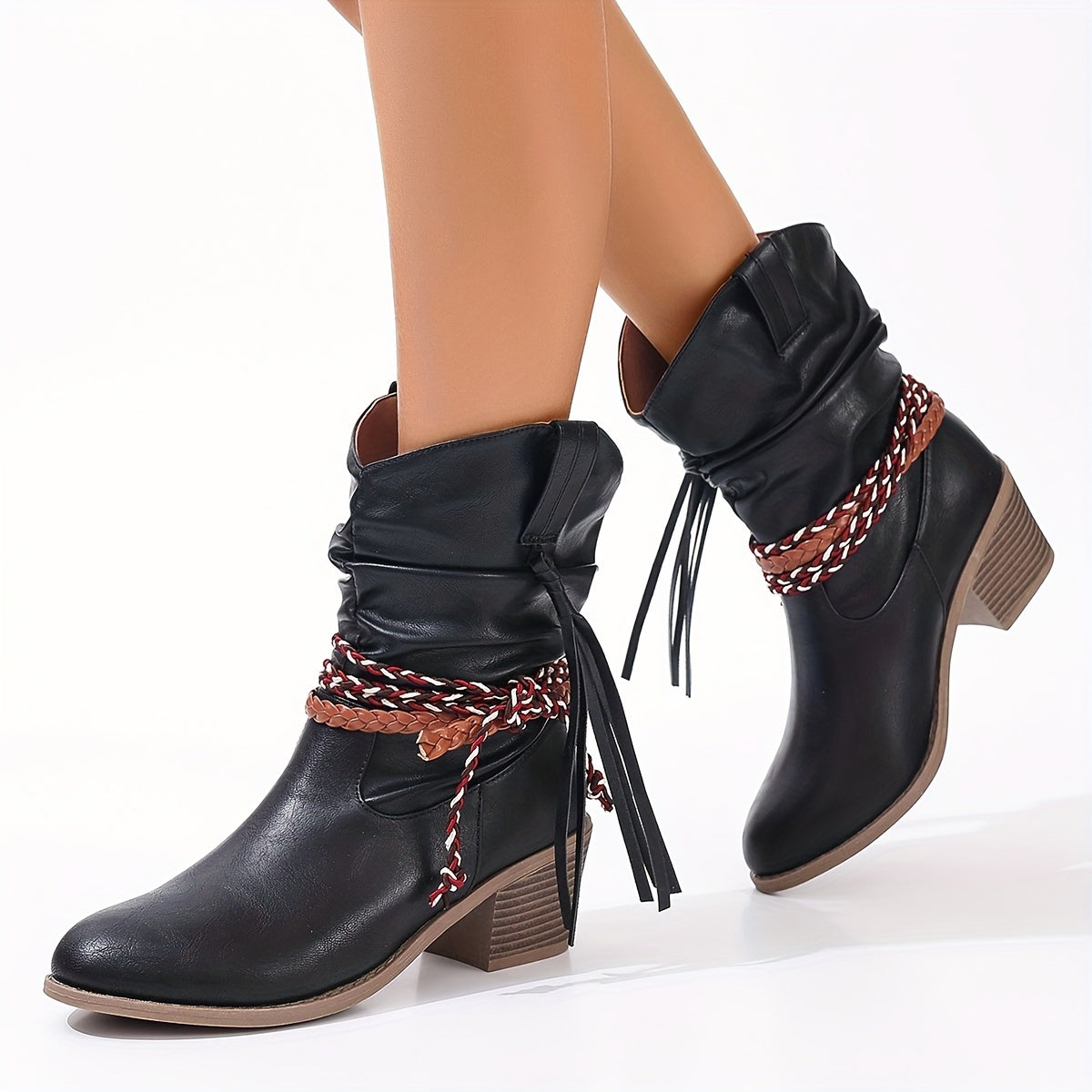 Easy-On Block-Heel Boots