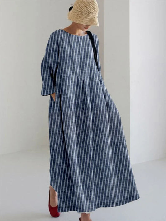 Vintage-Charm Summer Dress