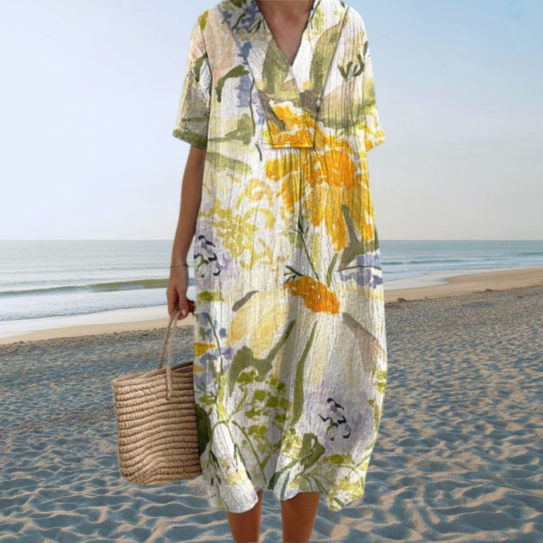 Radiant Poppy Dress