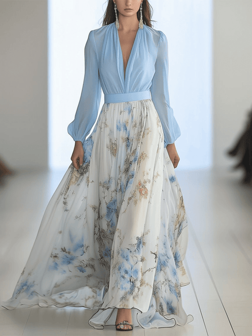 Effortless Elegance Floral Maxi Dress