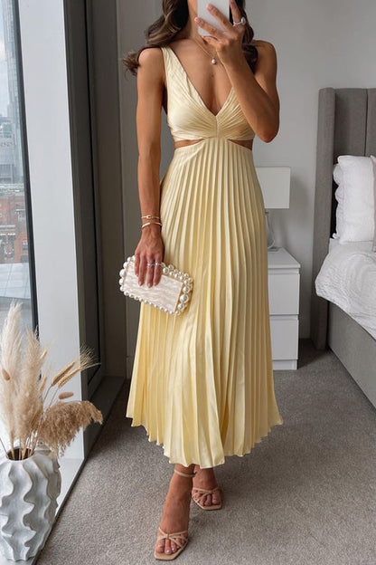 Cooling Elegance Sleeveless Dress
