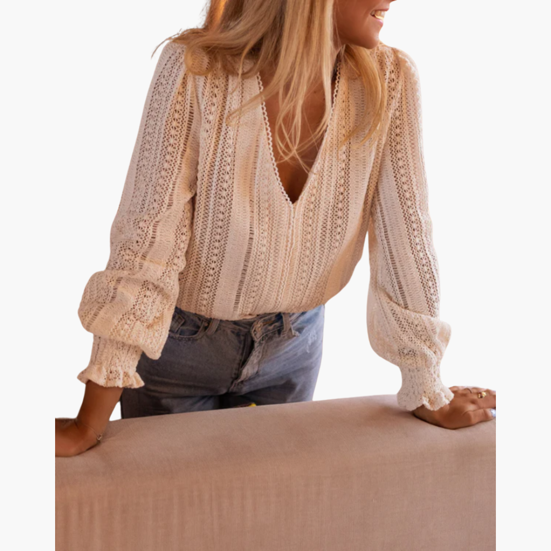 Elegant Silhouette Blouse
