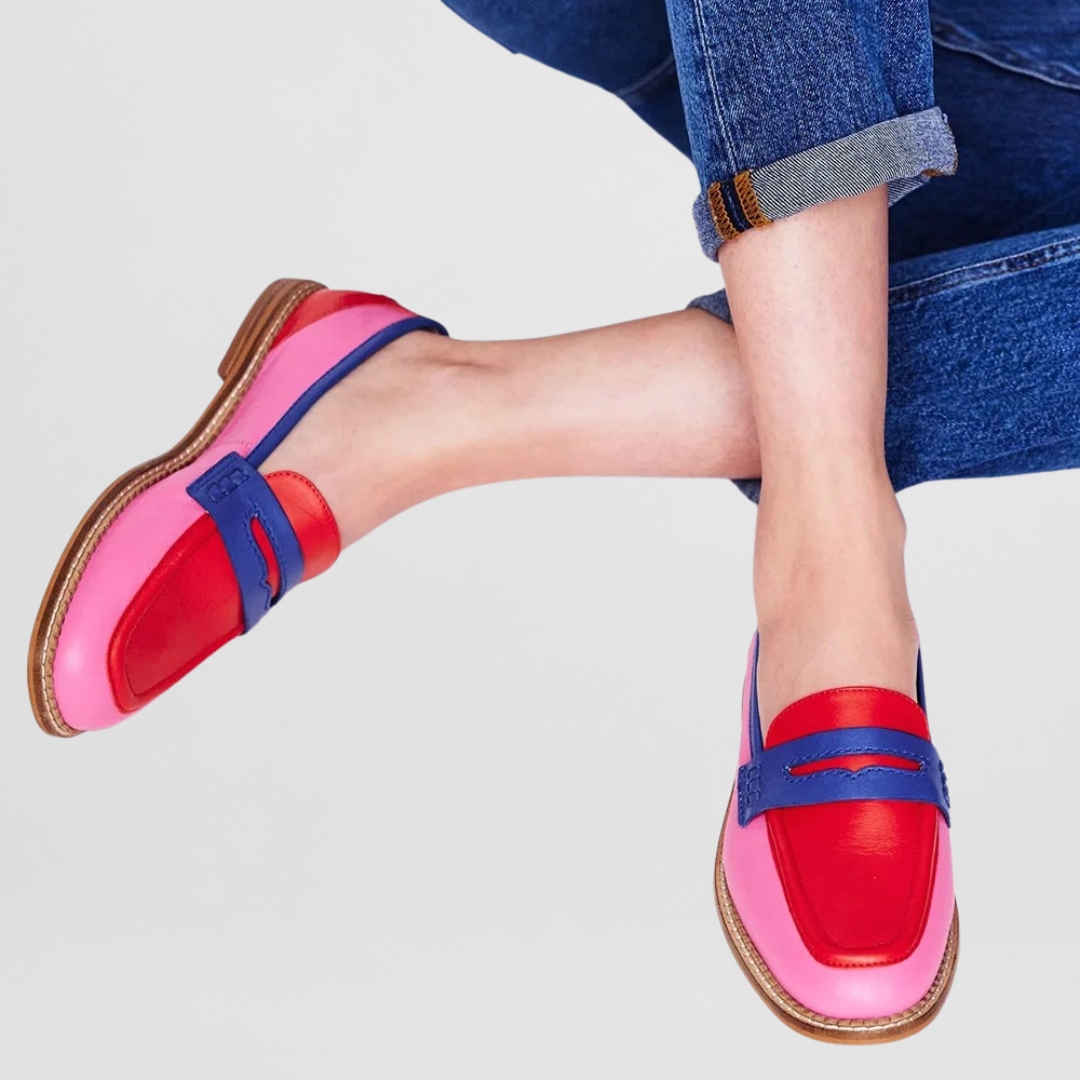 Vividly-Coloured Violet Moccasins