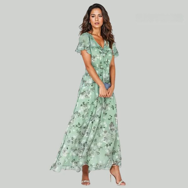 Flattering Tummy-Hiding Summer Dress