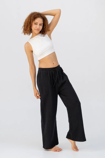 Eco-Soft Muslin Trousers